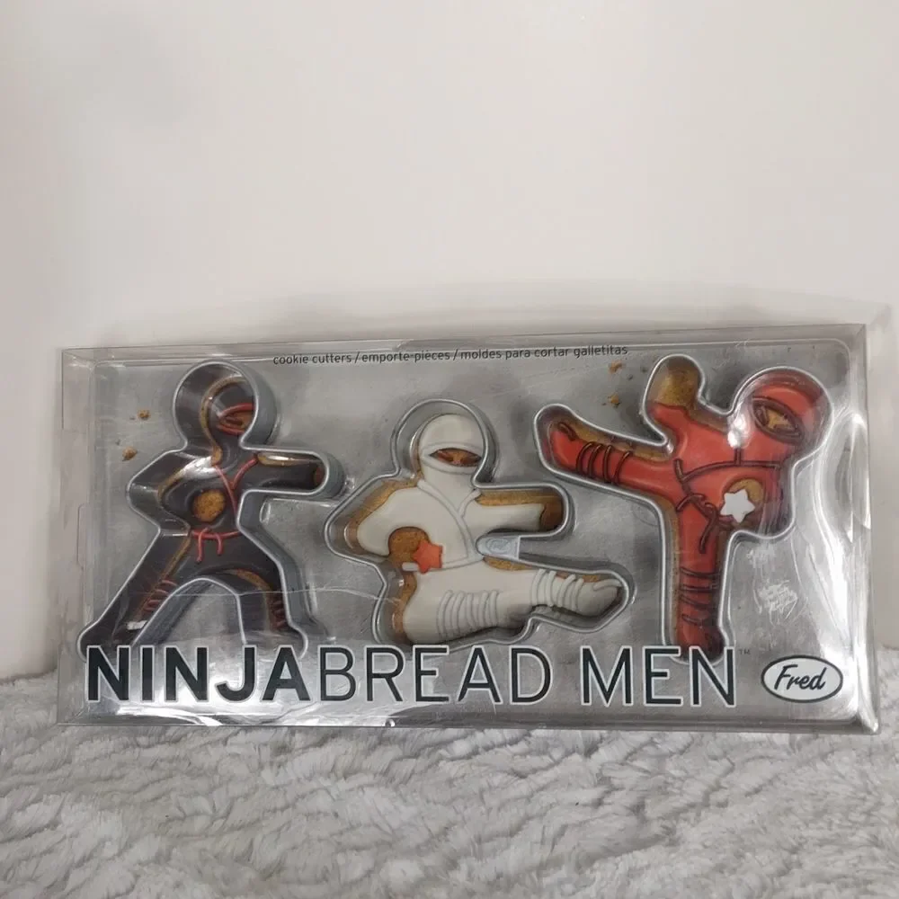 Ninja Bread Men Cookie Cutters